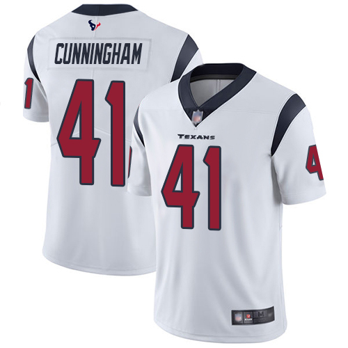 Houston Texans Limited White Men Zach Cunningham Road Jersey NFL Football 41 Vapor Untouchable